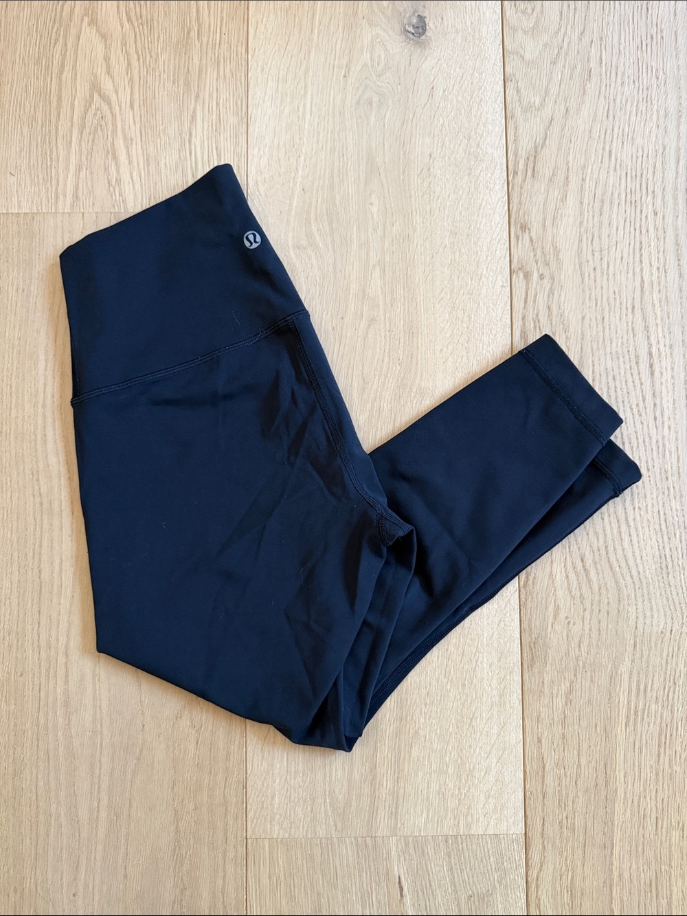 lululemon athletica Black High-Rise Cropped Leggings